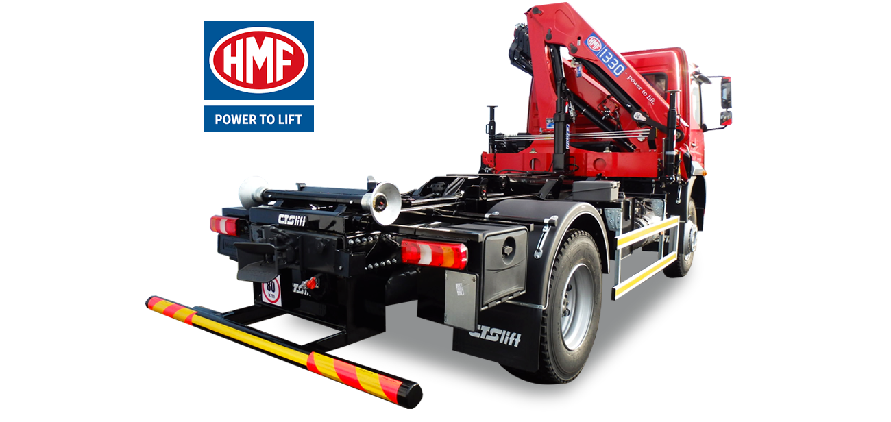 Hydraulic loading cranes HMF